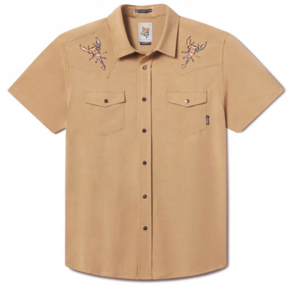 Baja Llama 2 STINGERS - DISSIDENT WESTERN FRONT SNAP BUTTON UP
